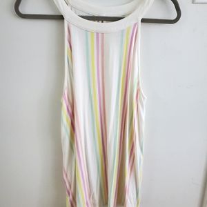 Torrid Pastel Striped Tank